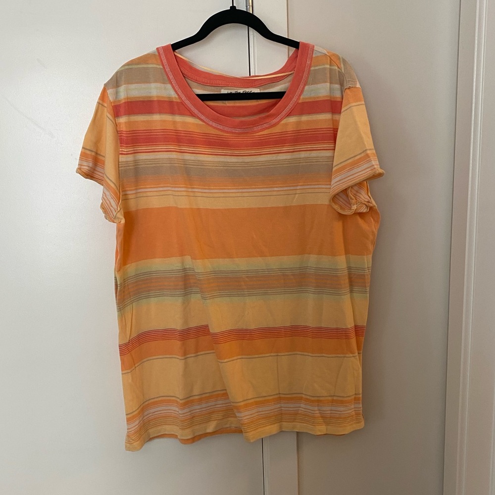 We the free striped top